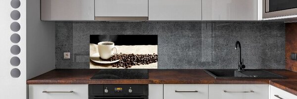 Konyhai dekorpanel Aromás kávé