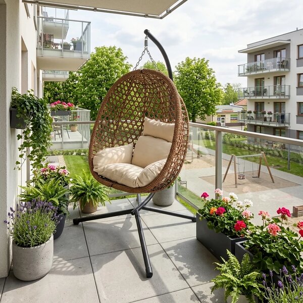 Patio Julien függő hinta fotel wenge