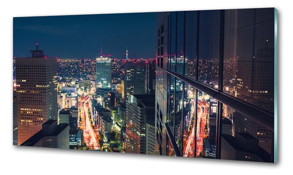 Hátfal panel konyhai Tokió, japán