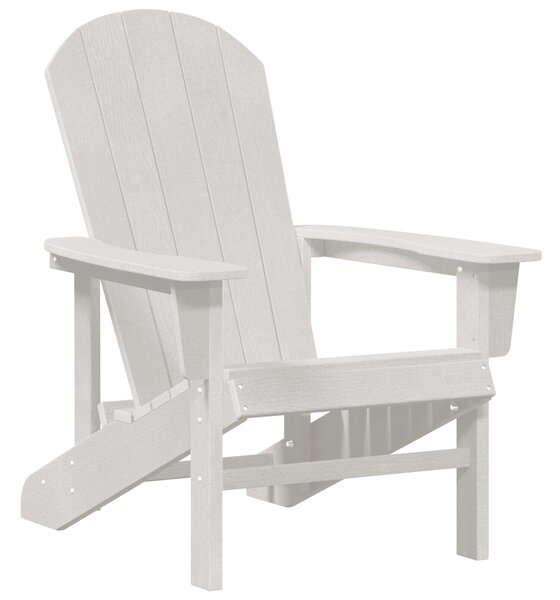 VidaXL Adirondack szék Fehér 74x82x91 cm HDPE