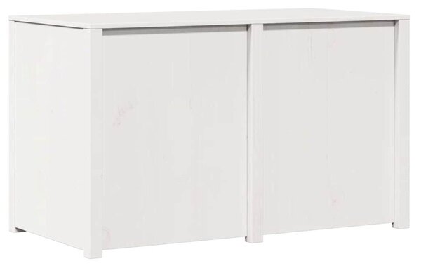 VidaXL Konyhaszekrény polcokkal Fehér 106 x 55 x 64 cm Tömör fenyőfa