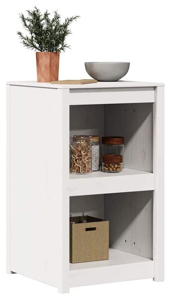 VidaXL Konyhaszekrény MEPPEL Fehér 55 x 55 x 92 cm Tömör fenyőfa