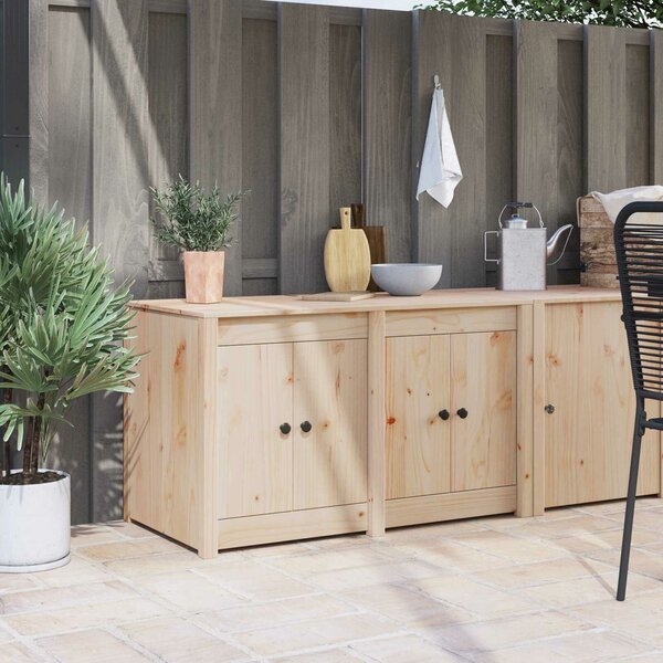 VidaXL Konyhaszekrény polcokkal MEPPEL Barna Tölgy 106 x 55 x 64 cm