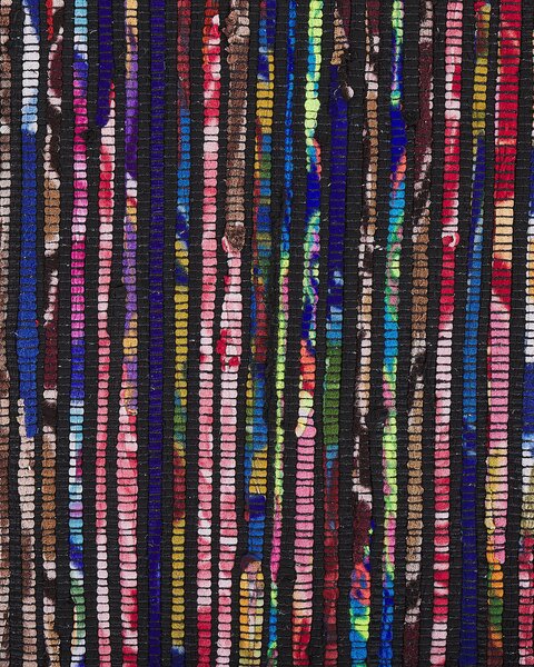Szőnyeg BARTIN Fekete 80 x 150 cm
