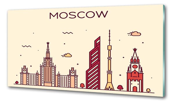 Konyhapanel Moszkva épületek
