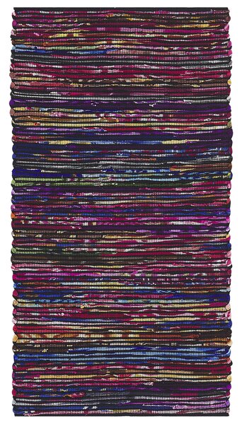 Szőnyeg BARTIN Fekete 80 x 150 cm