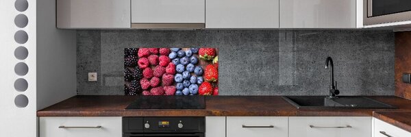 Konyhai dekorpanel Erdei gyümölcsök