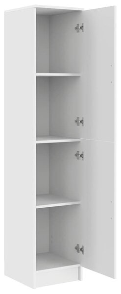 VidaXL Magas Szekrény Fehér 35 x 39 x 168 cm Faanyag