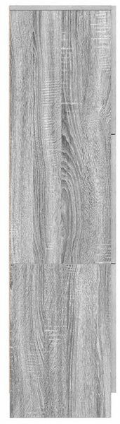 VidaXL Magasfiú Szürke Sonoma 31.5 x 32 x 122.5 cm