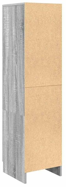 VidaXL Magasfiú Szürke Sonoma 31.5 x 32 x 122.5 cm