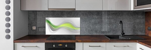Konyhai falburkoló panel Elvont hullámok