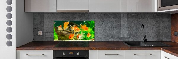 Konyhai fali panel Aranyhal
