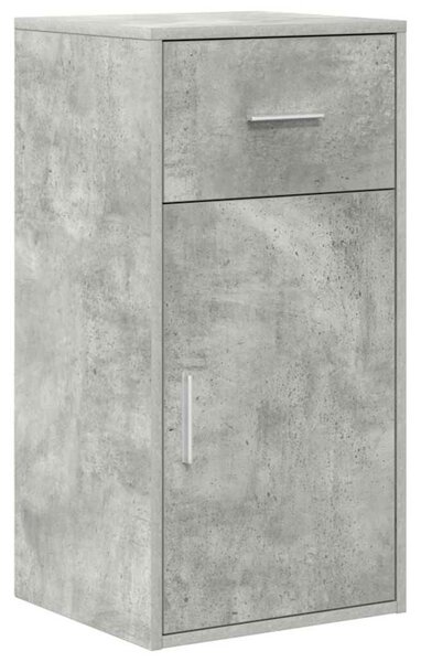 VidaXL Széf fiókkal Beton Szürke 38 x 34 x 75 cm