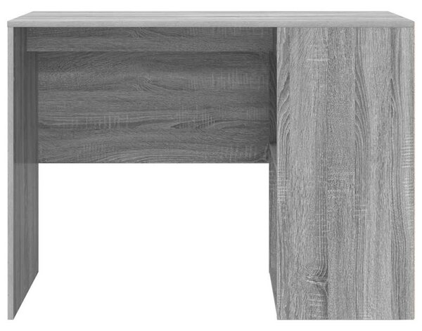 VidaXL Íróasztal polcokkal Szürke Sonoma 102 x 50 x 75 cm Faanyag