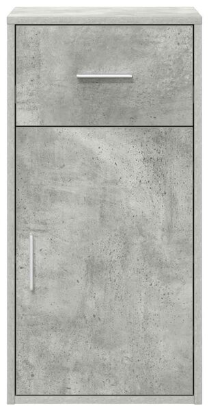 VidaXL Széf fiókkal Beton Szürke 38 x 34 x 75 cm