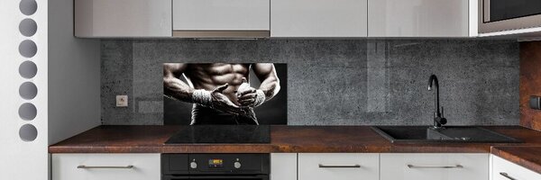 Hátfal panel konyhai Az épület izom