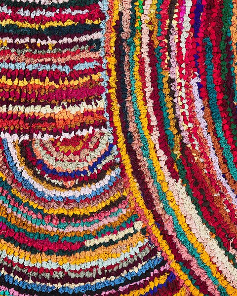 Szőnyeg KOZAN Színes 160 x 230 cm Pamut
