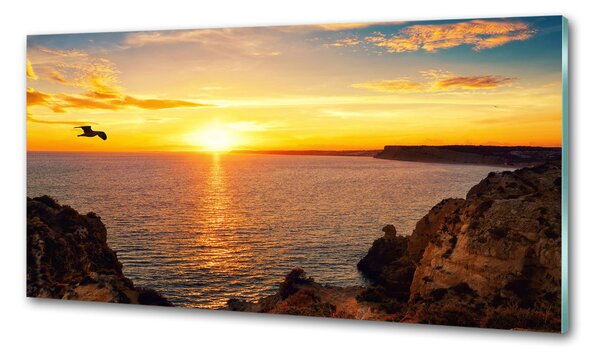 Konyhapanel Sunset tengeren