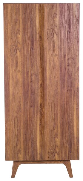 Polcrendszer COLUMBUS 182 cm Barna/fehér
