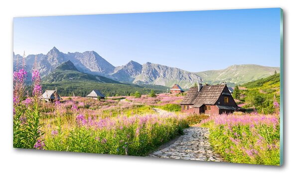 Konyhapanel Turistaház a hegyekben