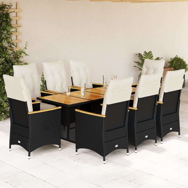 VidaXL 8 Személyes Polyrattan Kerti Bútor