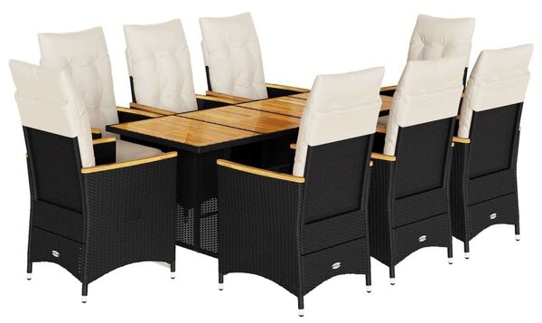 VidaXL 8 Személyes Polyrattan Kerti Bútor