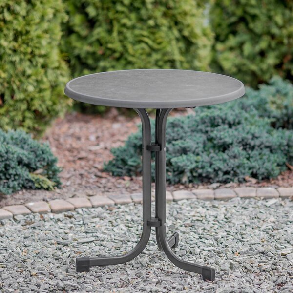 Patio Dine & Relax Pizarra kerek kerti asztal 60 cm