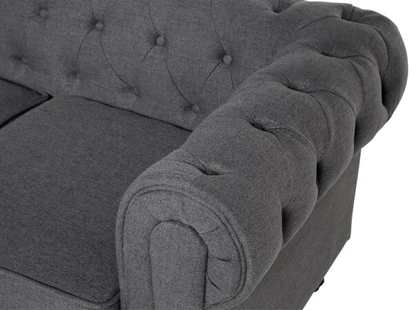 Kanapé 3 személyes CHESTERFIELD Szürke