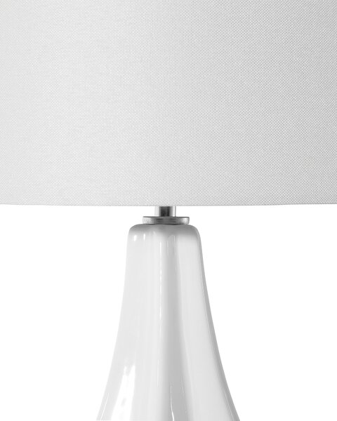 Asztali lámpa SANTEE Porcelán Törtfehér