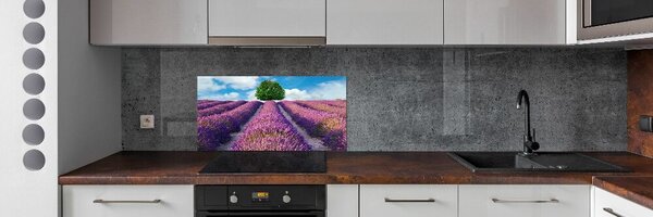 Konyhapanel Levendula mező