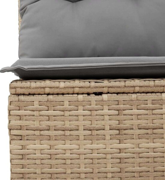 VidaXL Polyrattan Kerti Ülőgarnitúra - 11 részes - Bézs