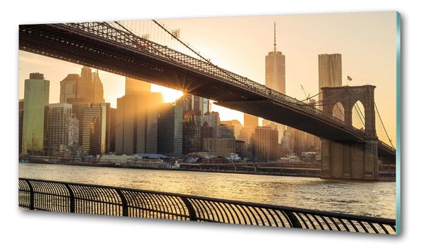 Hátfal panel konyhai Brooklyn híd
