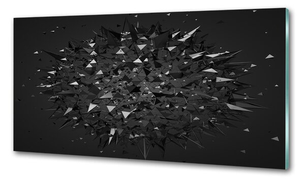 Konyhai falburkoló panel 3d absztrakció