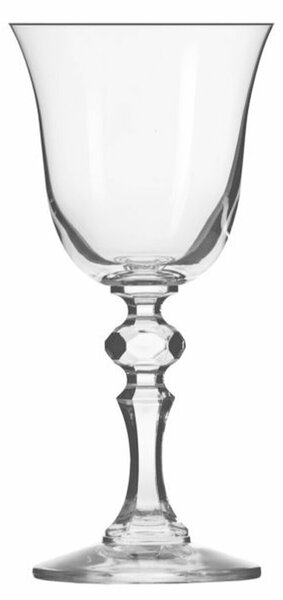 Krosno Krista vörösboros pohárkészlet 220 ml 6 darabos