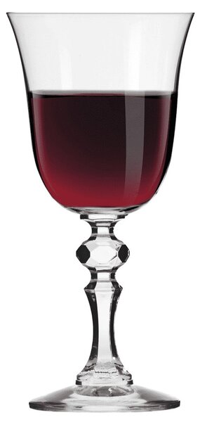 Krosno Krista vörösboros pohárkészlet 220 ml 6 darabos