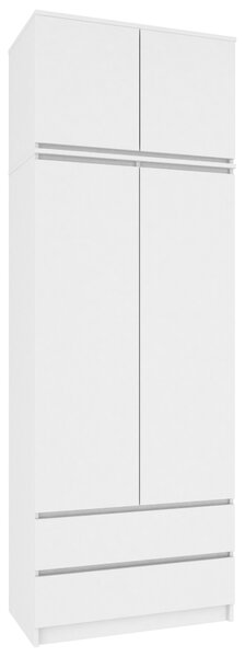 AKORD CLP Szekrény Rátét 90 cm Fehér Laminált