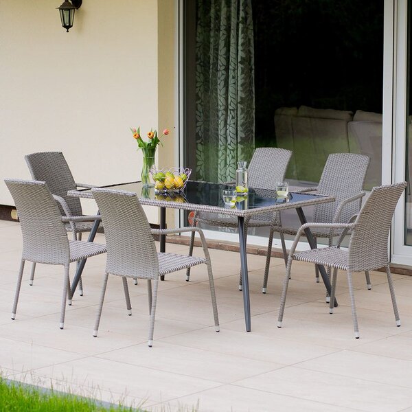 Patio Etienne kerti szék szürke