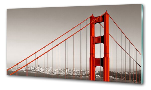 Hátfal panel konyhai Bridge san francisco