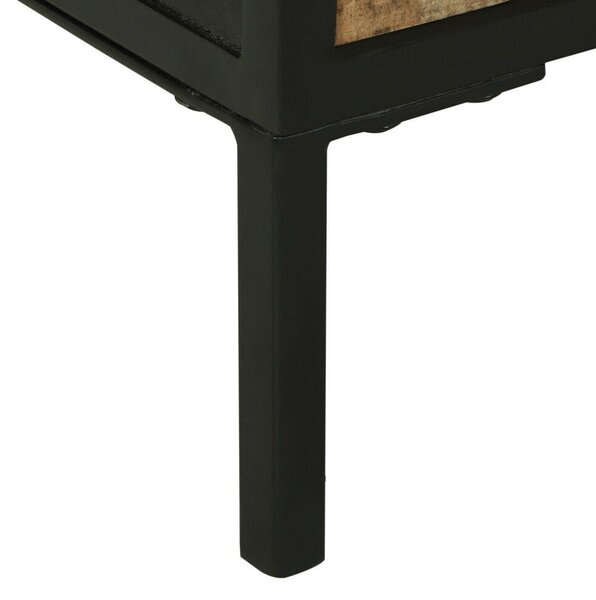 VidaXL büféasztal 70x35x70 cm Tömör durva fa mangó
