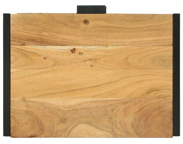 VidaXL Highboard 50x35x75 cm Tömör fa Akác