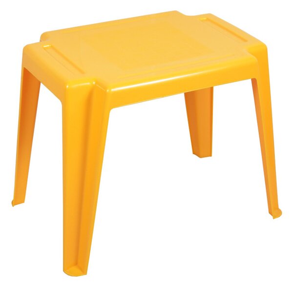Oler Lolek gyerek asztal sárga