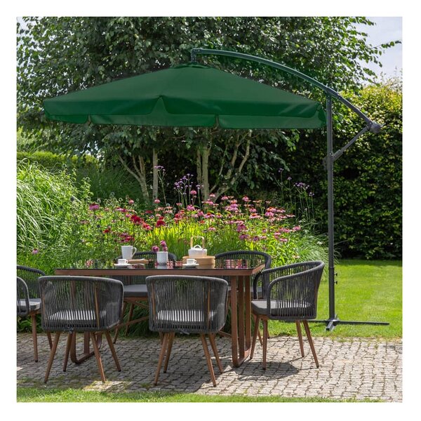 Patio kerti napernyő 3 m zöld