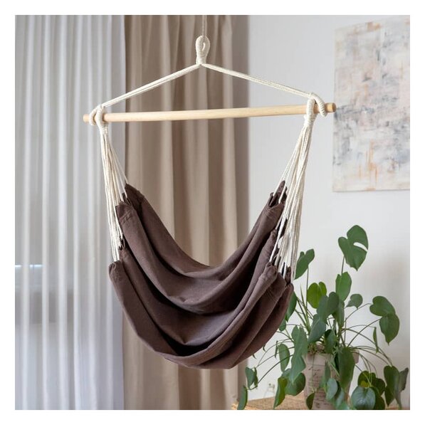 Patio függőszék 150x90 cm barna