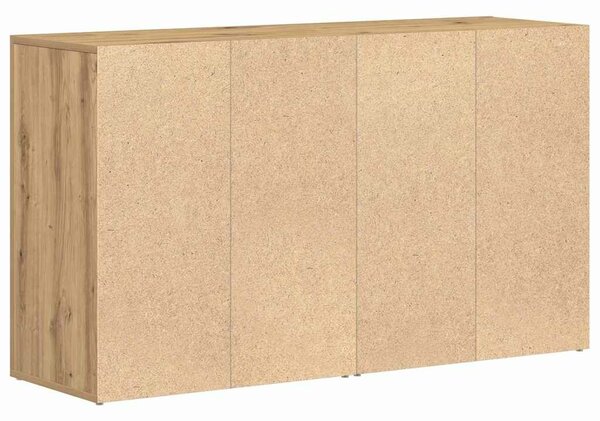 VidaXL Széf Artisan tölgy 120 x 36 x 69 cm Szerelt Fa