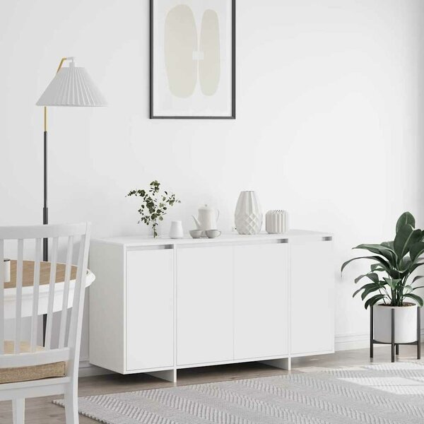 VidaXL Széf Fehér 135 x 41 x 69 cm Faanyag