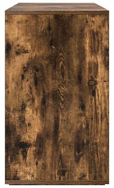 VidaXL Széf Füstölt tölgy 120 x 41 x 75 cm Faanyag