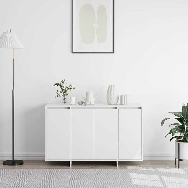 VidaXL Széf Fehér 120 x 41 x 75 cm Faanyag