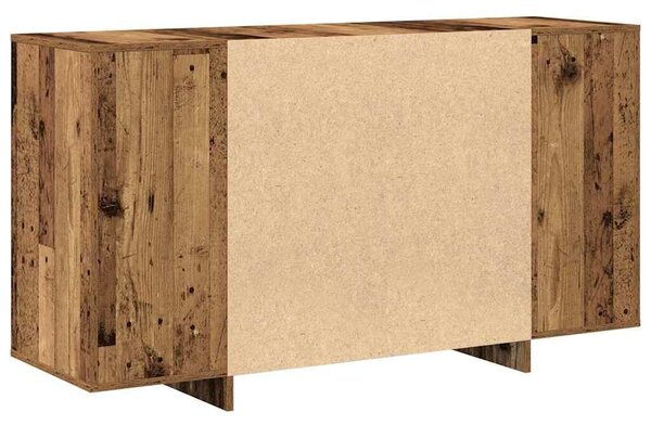 VidaXL Széf Régi fa 135 x 41 x 69 cm Faanyag