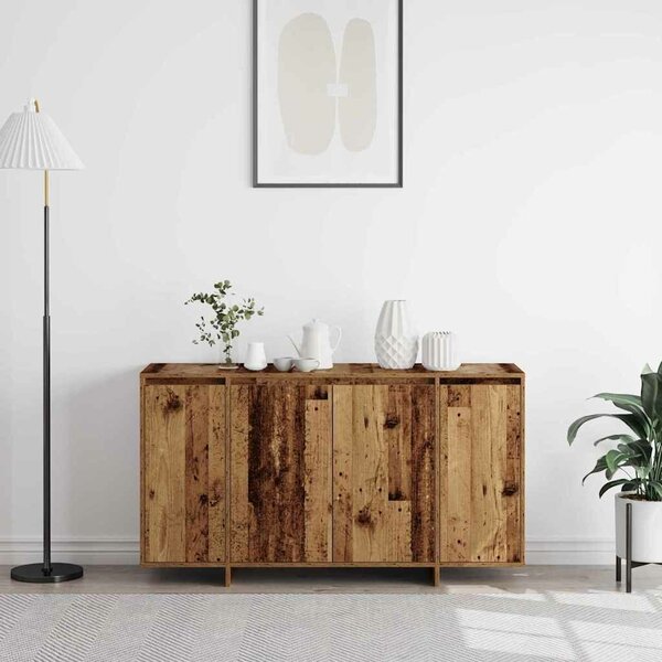 VidaXL Széf Régi fa 135 x 41 x 69 cm Faanyag