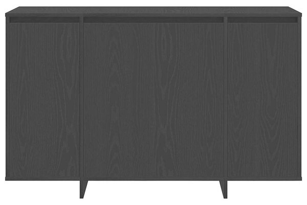 VidaXL Széf Musta tammi 120 x 41 x 75 cm Faanyag